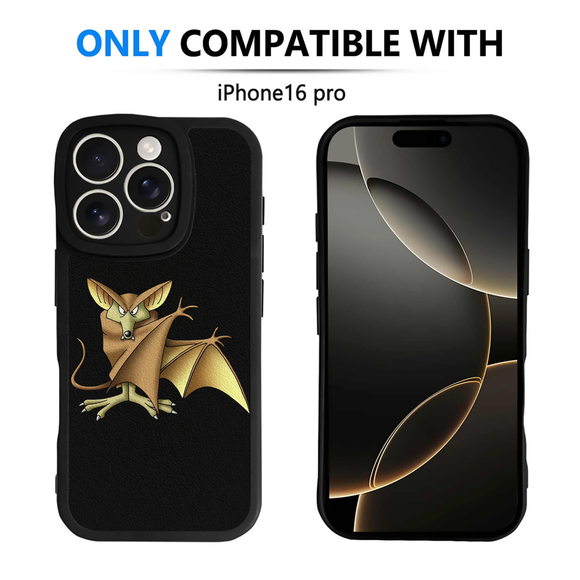 （画像用） ドラゴンクエスト Doragon Kuesuto Dragon Quest 【iPhone 16シリーズ対応】シリコンスマホケース（レザー調） 材質：シリコン